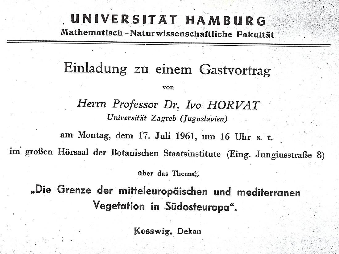 Izložba Botaničar Ivo Horvat