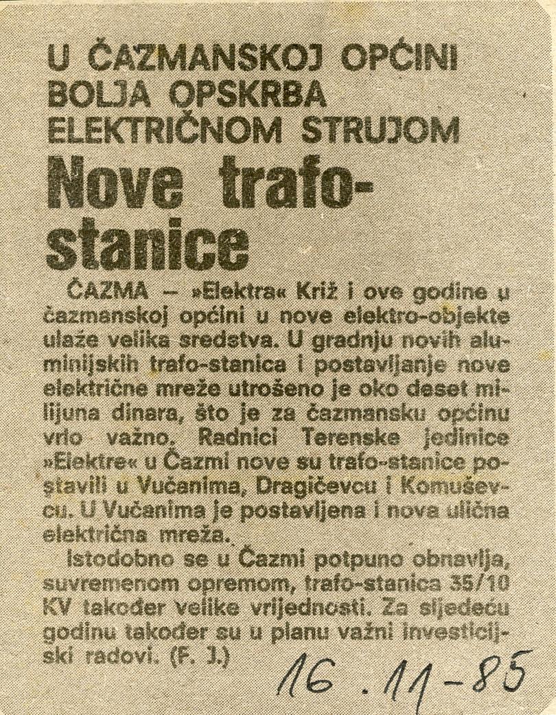 Moj zavičaj to sam ja - Čazma