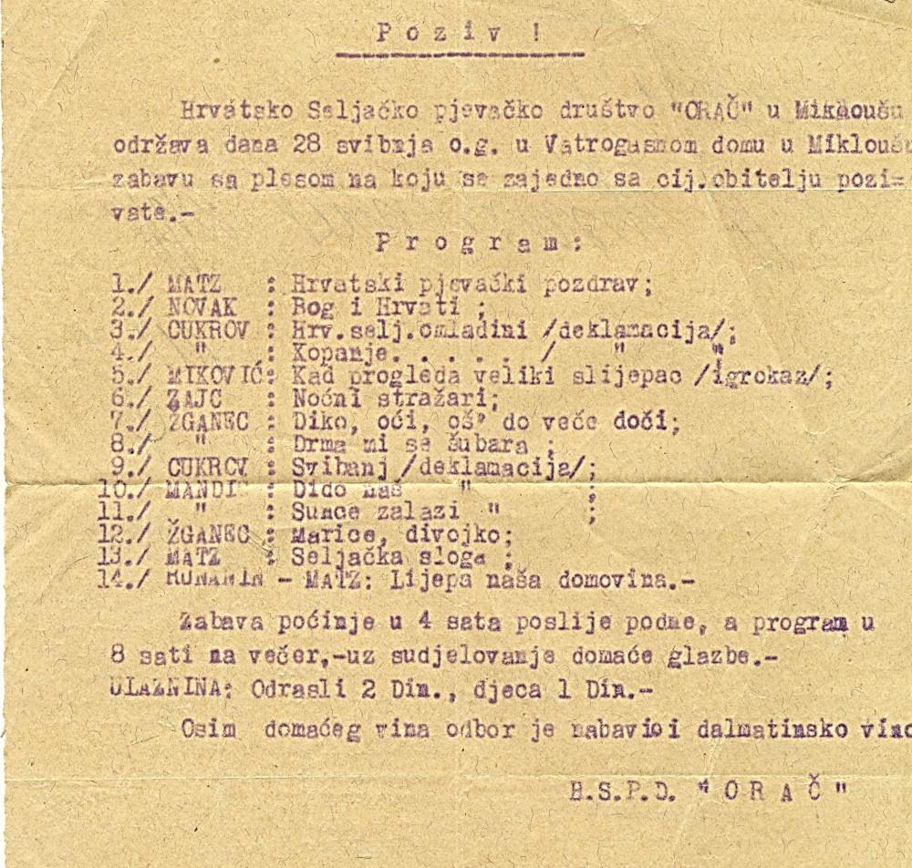 Moj zavičaj to sam ja - Miklouš