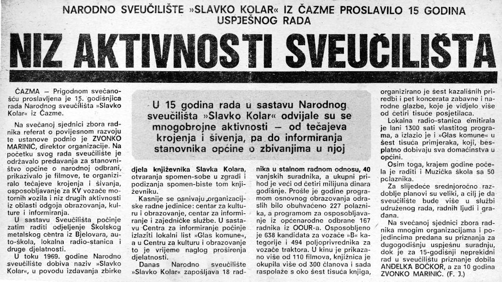 Izložba - Od Narodnog sveučilišta do Centra za kulturu