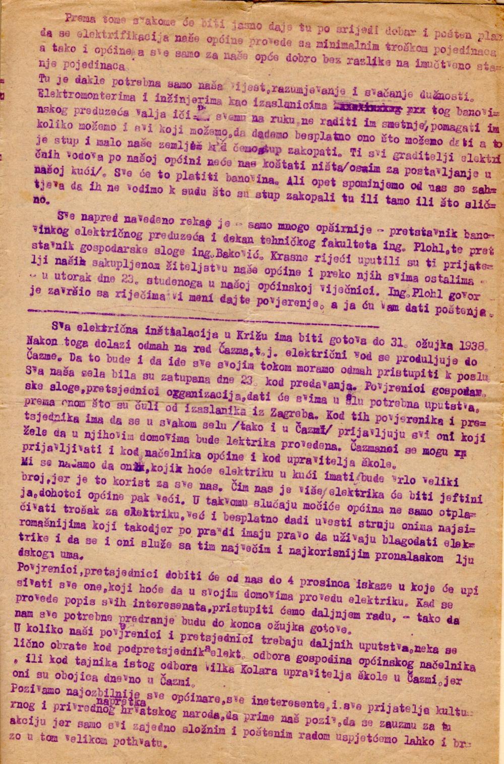 Izložba Zapovijedi pod lipom u Mikloušu