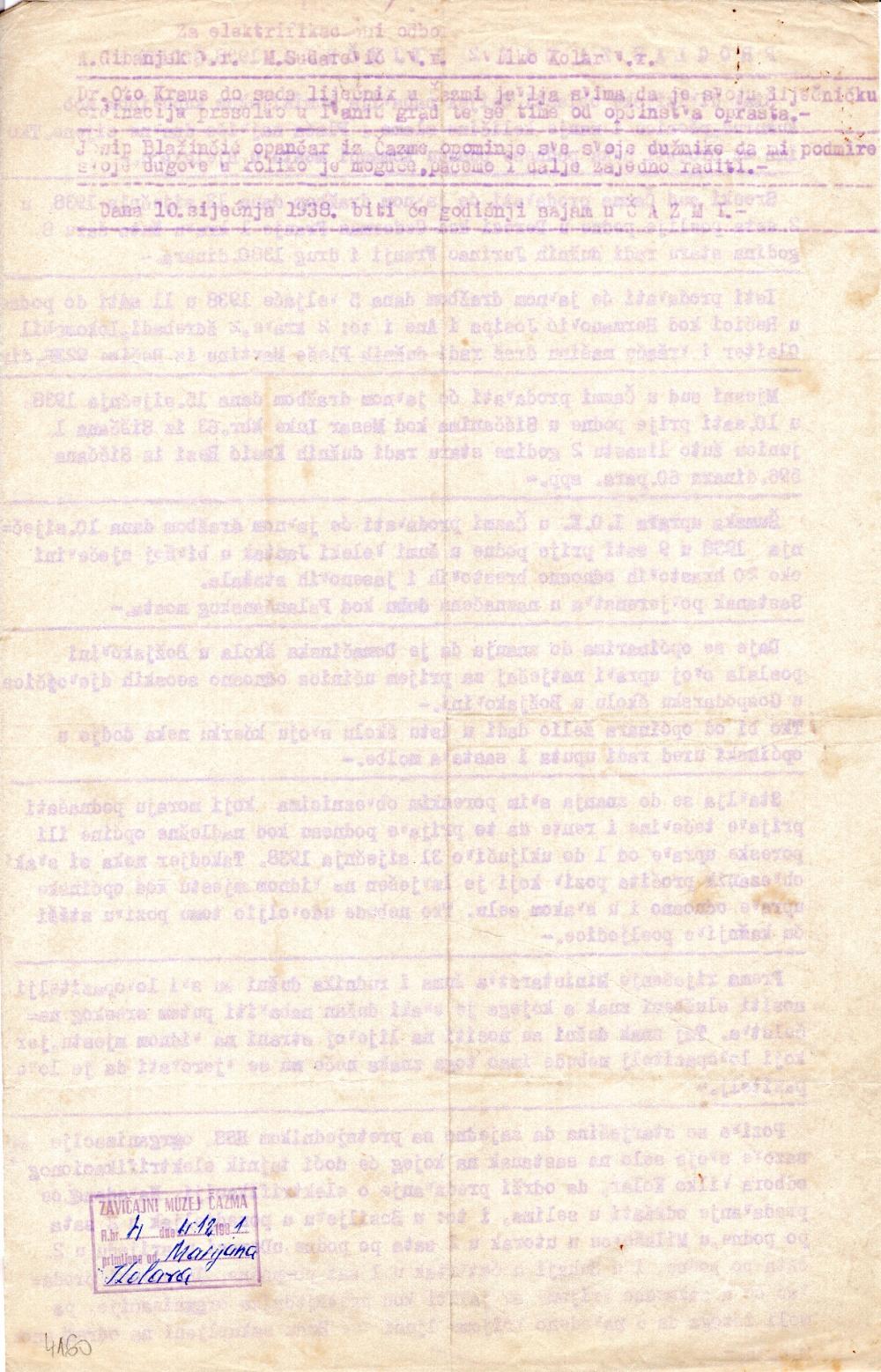 Izložba Zapovijedi pod lipom u Mikloušu