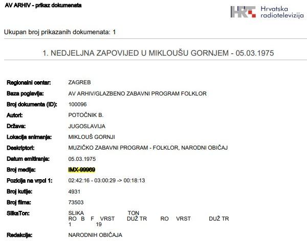 Izložba Zapovijedi pod lipom u Mikloušu