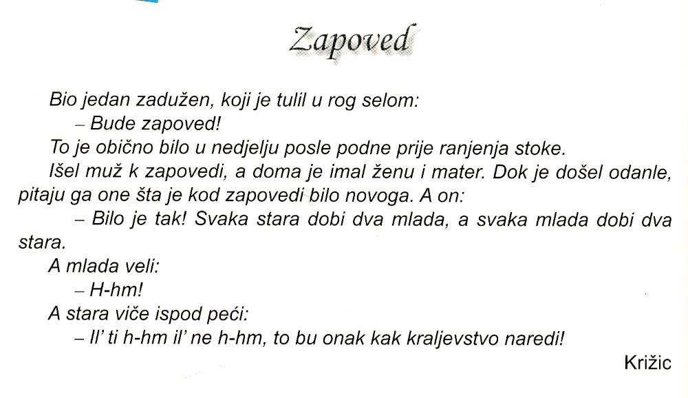 Izložba Zapovijedi pod lipom u Mikloušu